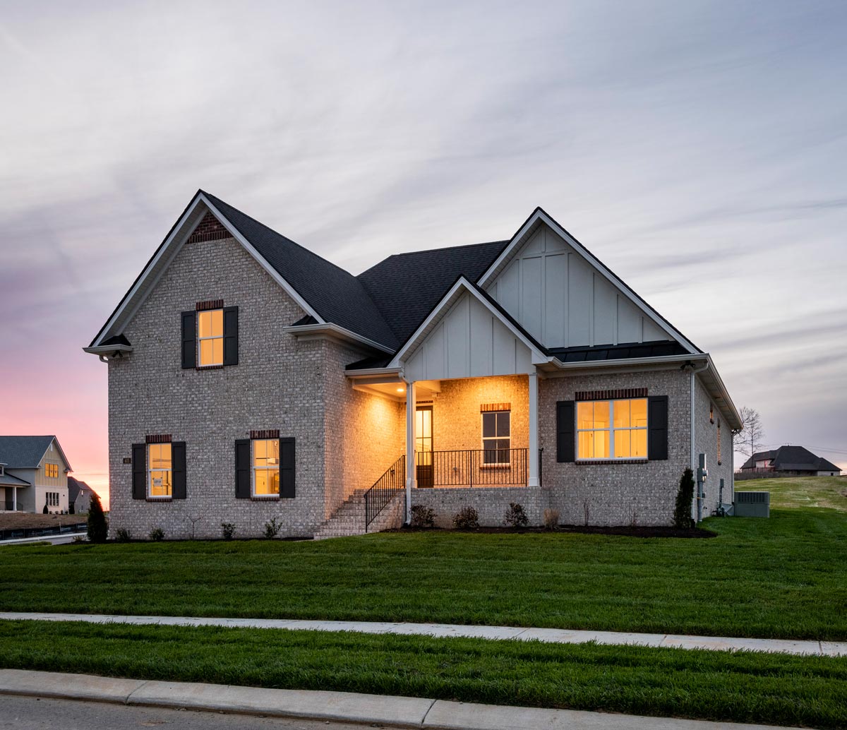 Brookview home front elevation