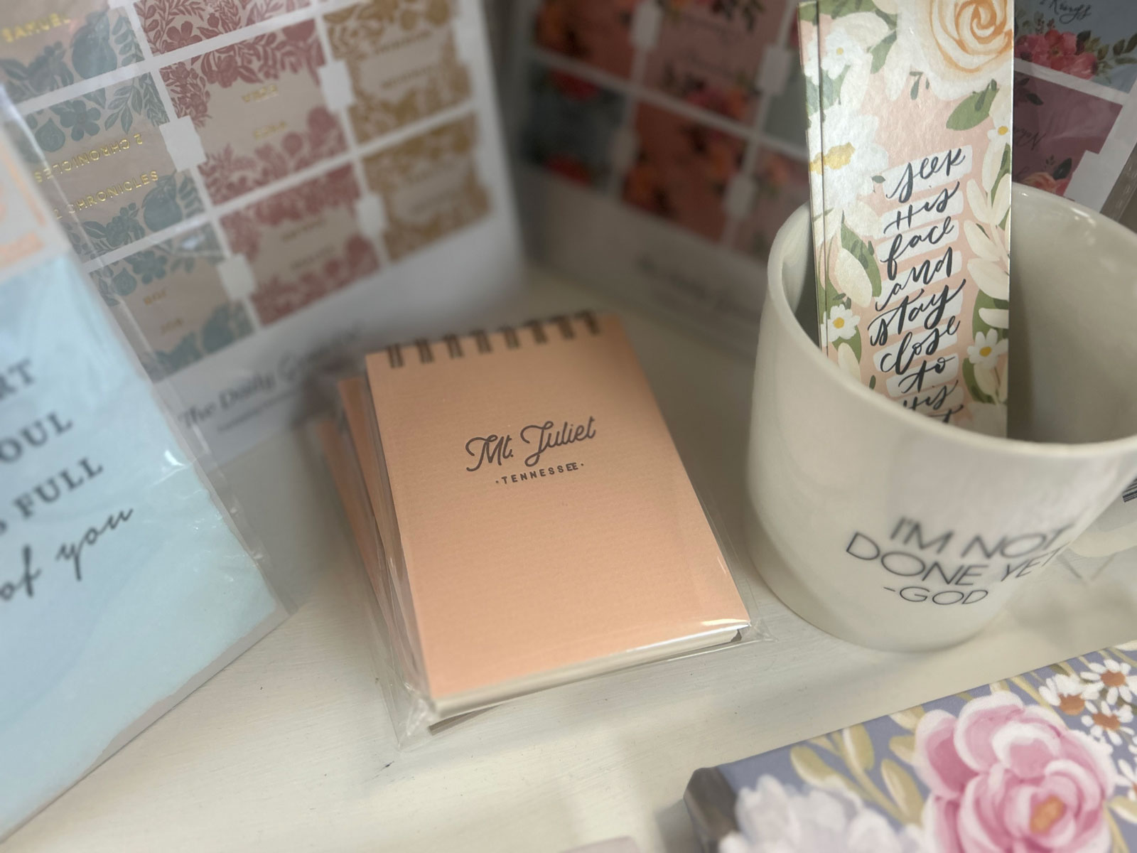 Tias Boutique Mt Juliet TN notebook