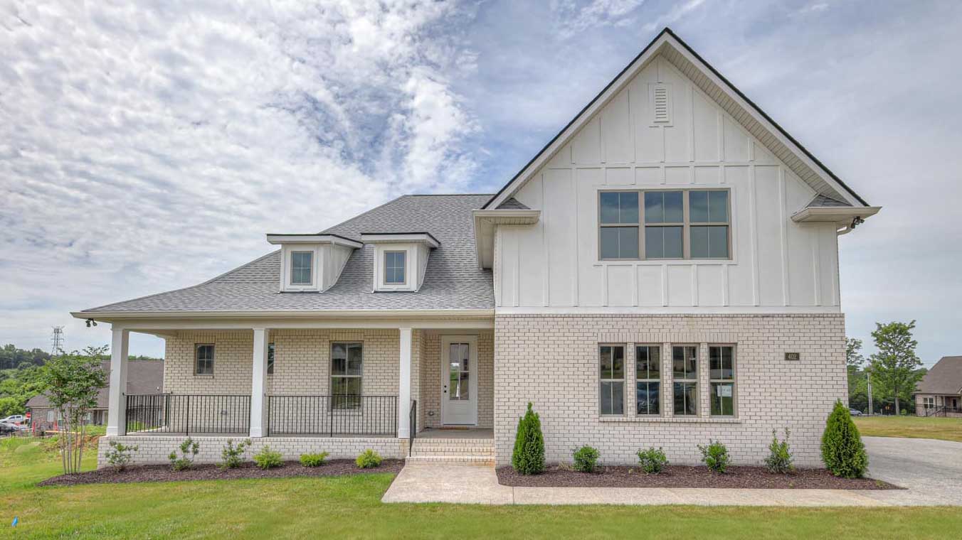Autumn II Front Elevation by R&H Builders Mt Juliet TN, new home in Wilson County