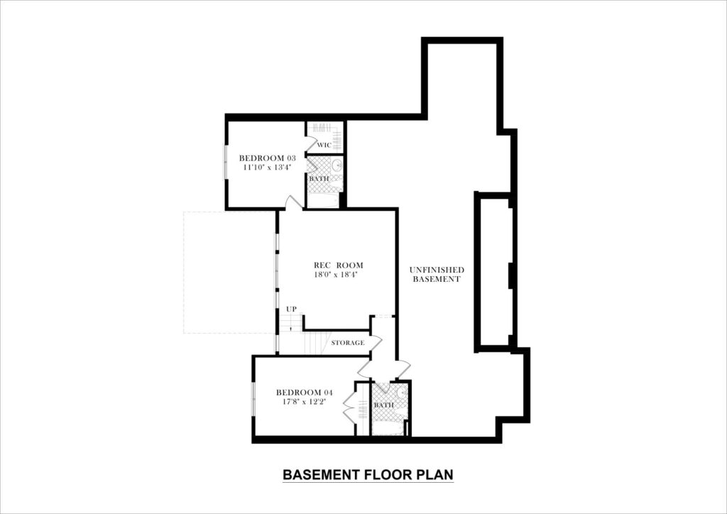 Mosscliff basement floor plan