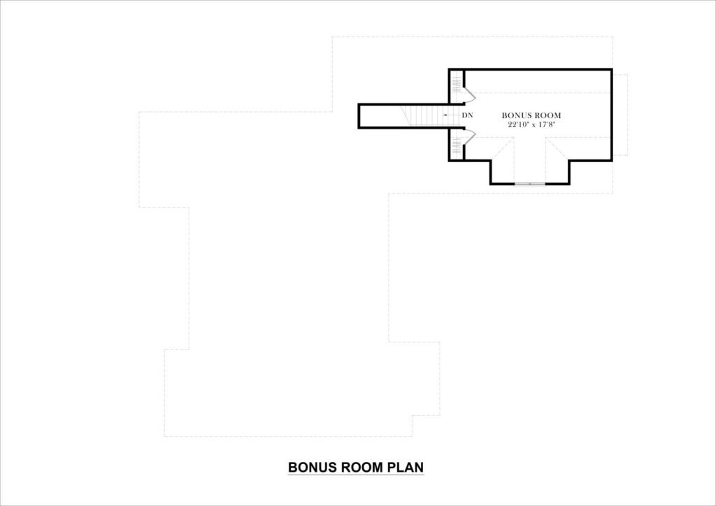 Mosscliff bonus room floor plan