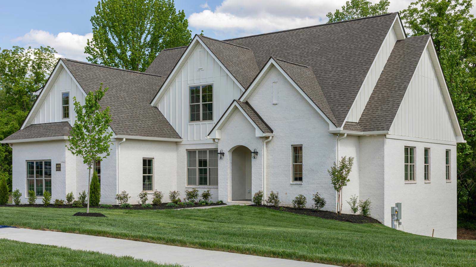Tyrrell II Front Elevation by R&H Builders Mt Juliet TN, new home in Wilson County