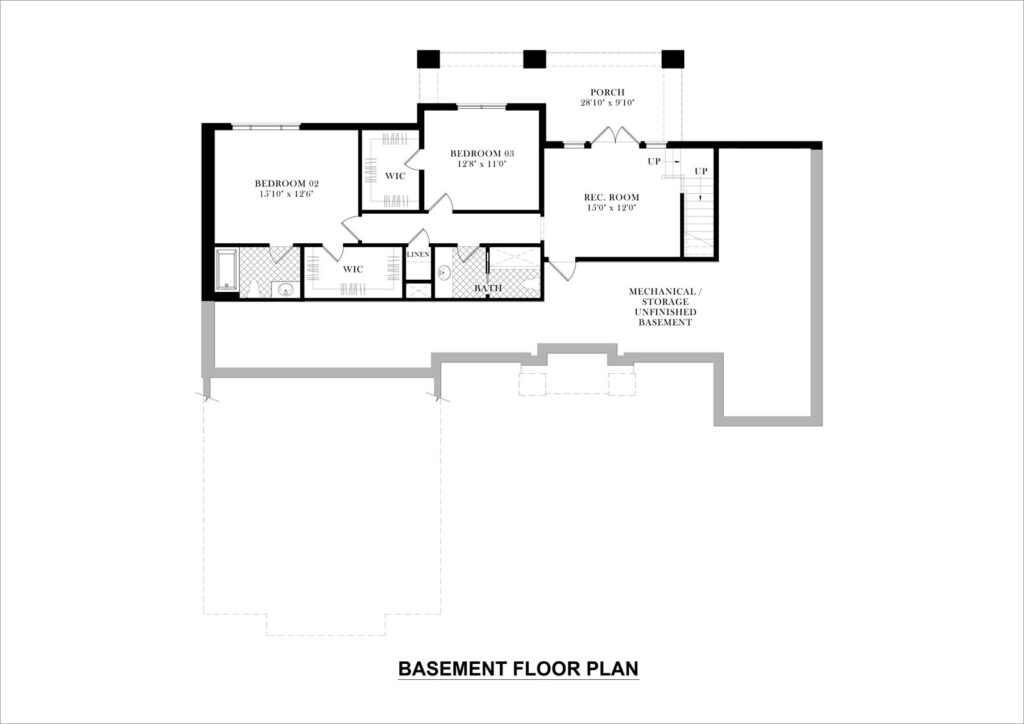 Whitestone basement layout