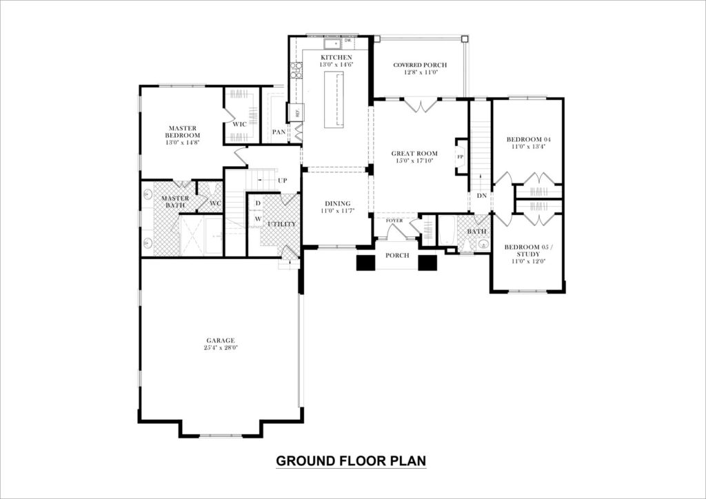 Whitestone ground level layout